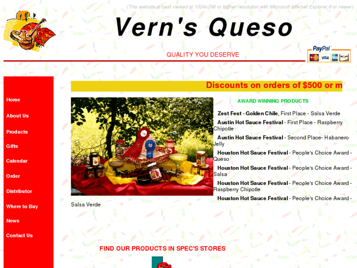 www.vernsquesosalsa.com