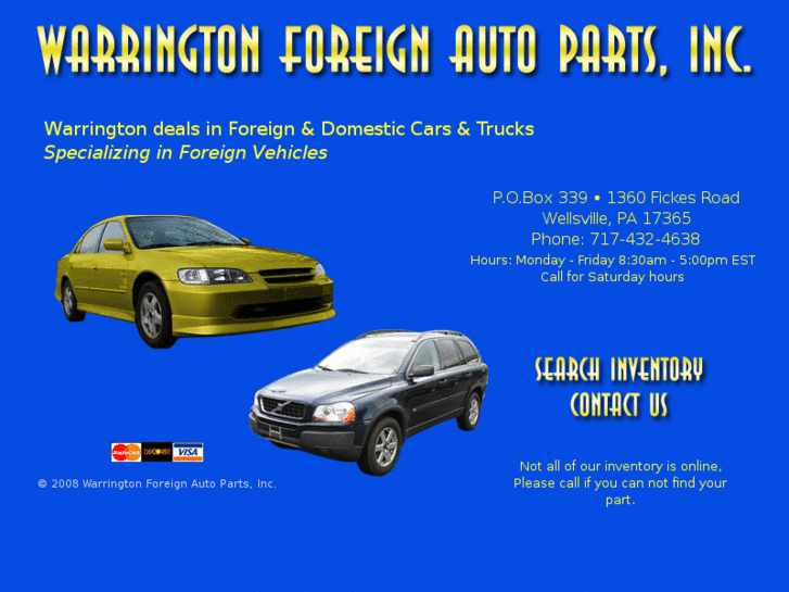 www.warringtonforeignautoparts.com