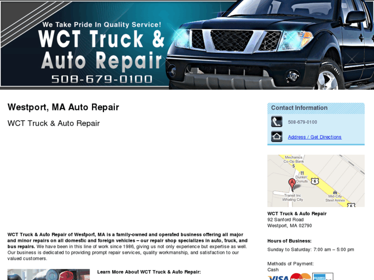 www.wcttruckandautorepair.net