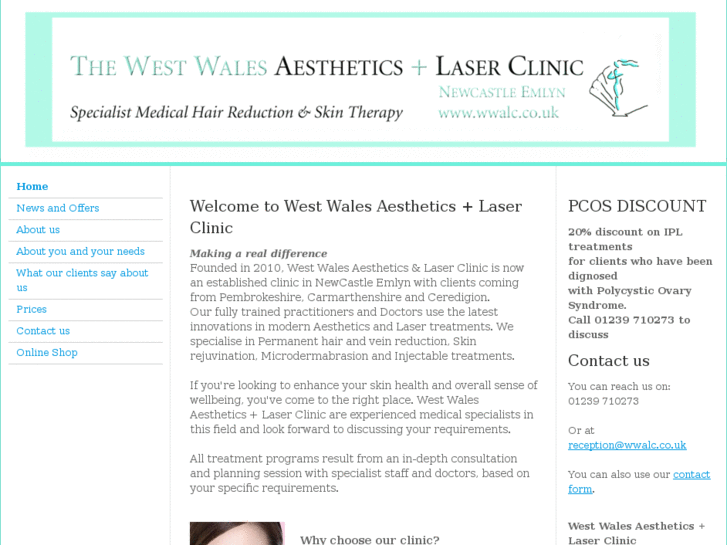 www.westwalesaestheticsandlaserclinic.com