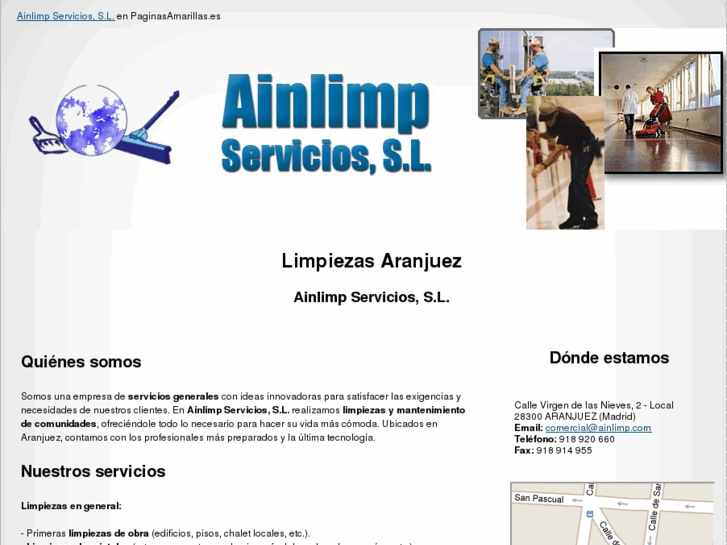 www.ainlimpservicios.com