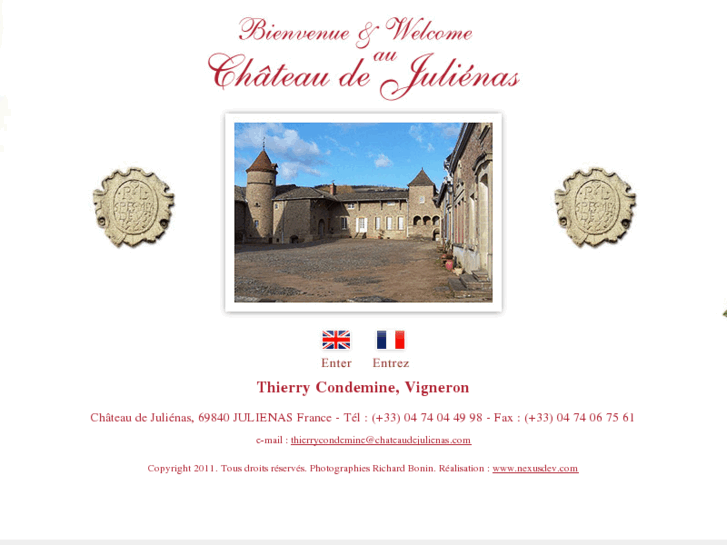 www.chateaudejulienas.com