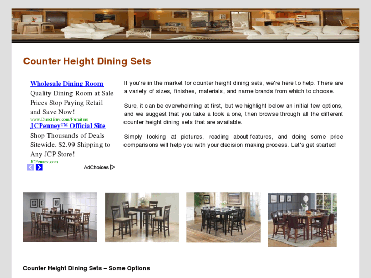 www.counterheightdiningsets.com