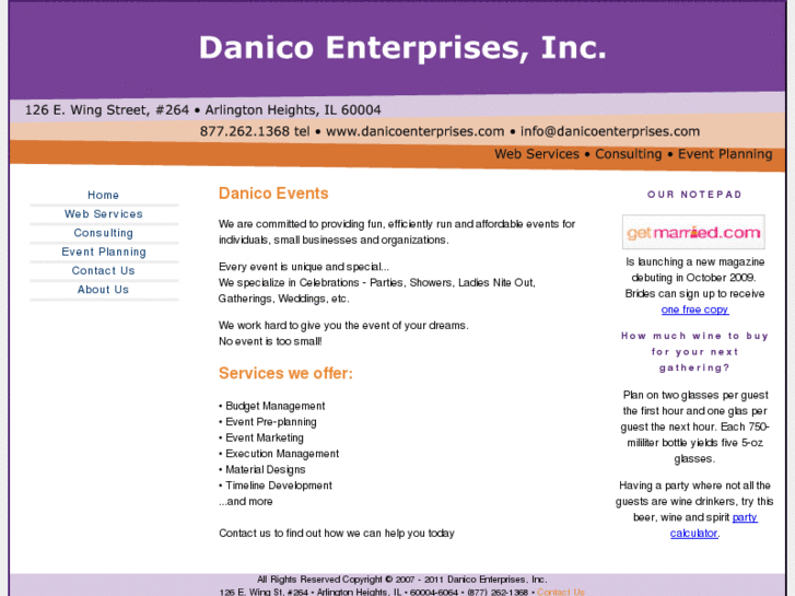 www.danicoevents.com