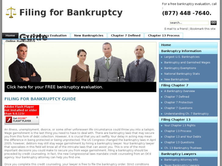 www.filingforbankruptcyguide.com