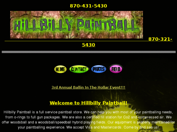 www.hillbillypaintballin.com