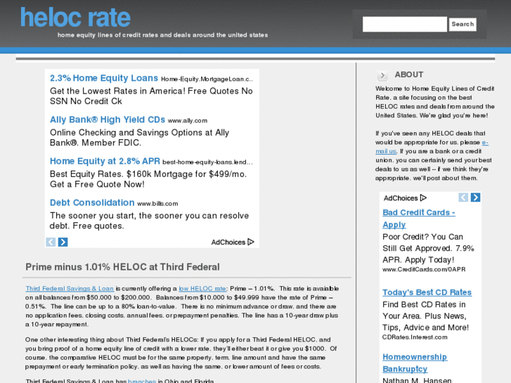 www.homeequitylinesofcreditrate.com