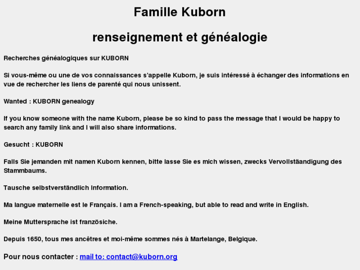 www.kuborn.org