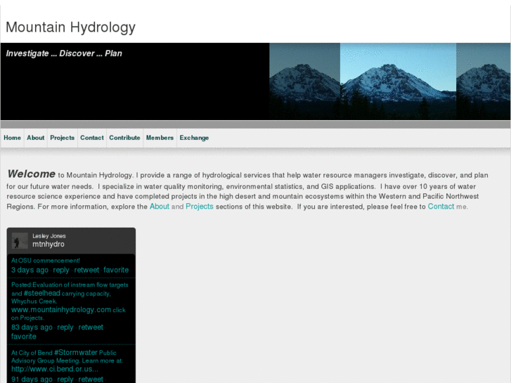 www.mountainhydrology.com