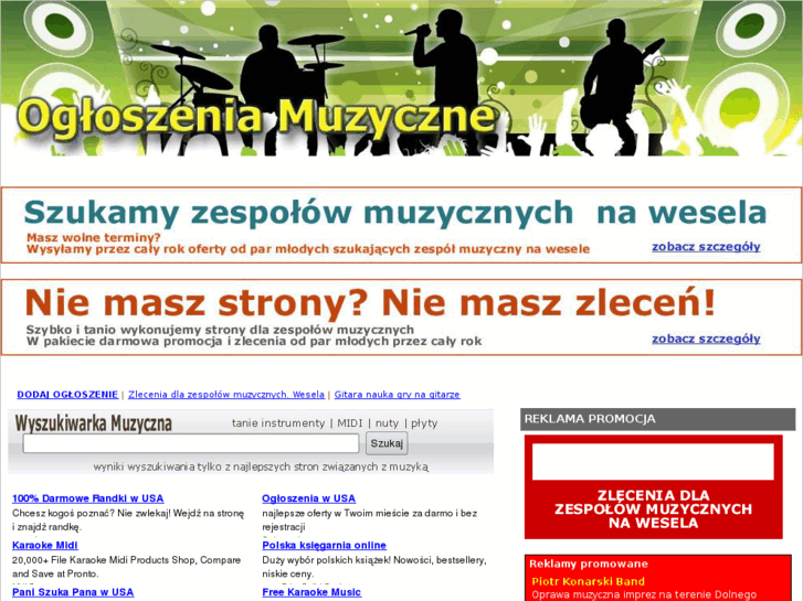 www.ogloszenia-muzyczne.com