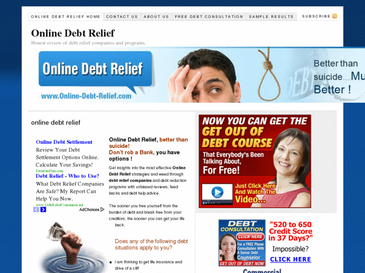 www.online-debt-relief.com