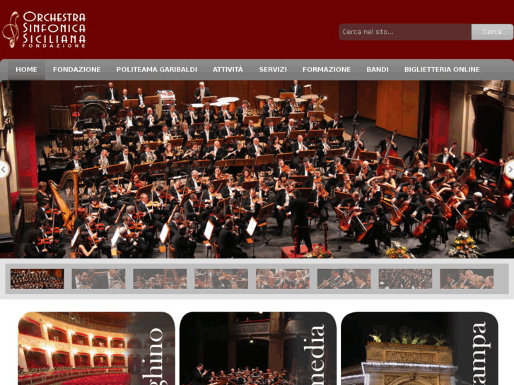 www.orchestrasinfonicasiciliana.eu
