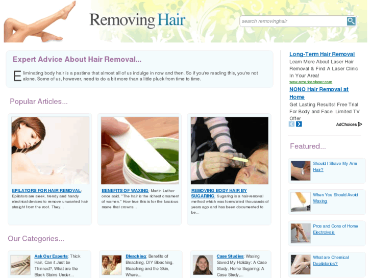 www.removinghair.co.uk