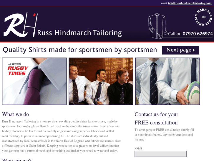 www.russhindmarchtailoring.com