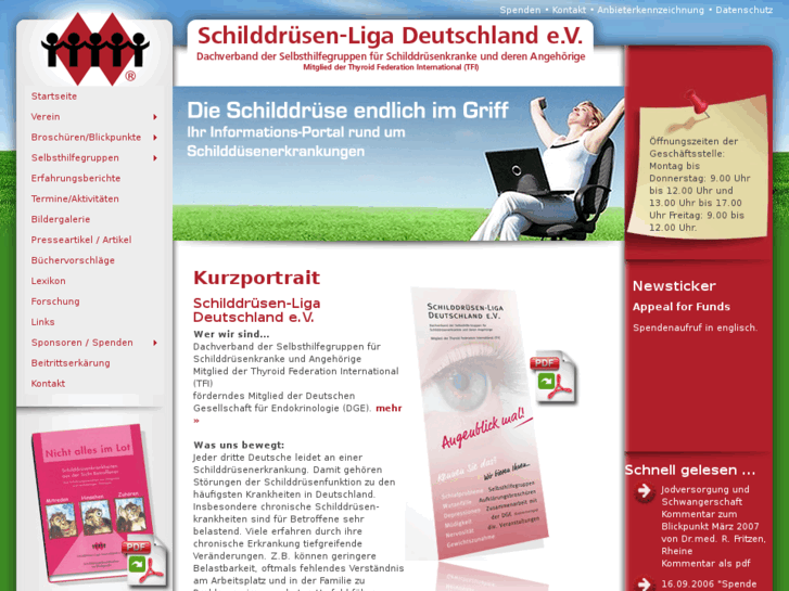 www.schilddruesenliga.de