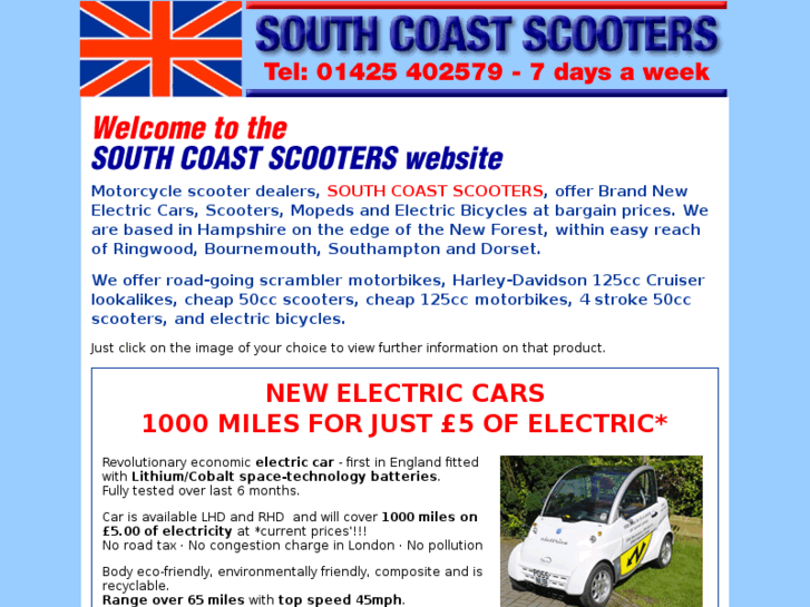 www.southcoastscooters.com