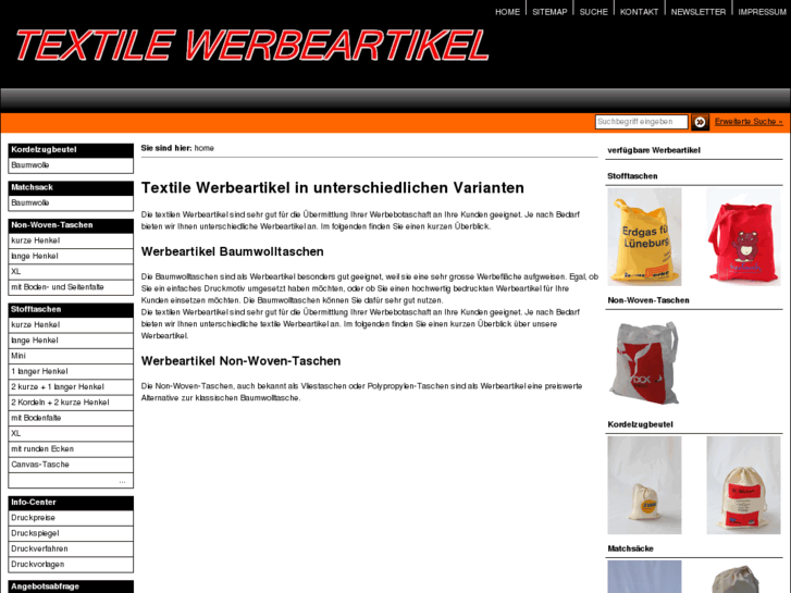 www.textile-werbeartikel.info