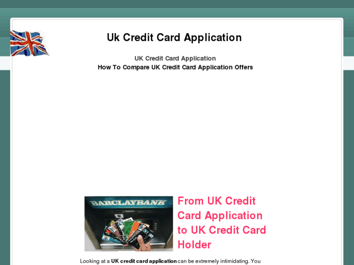 www.ukcreditcardapplication.org