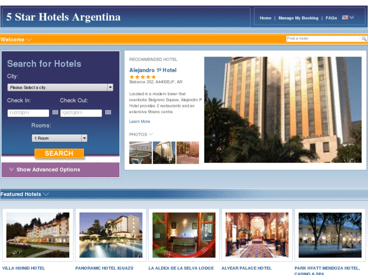 www.5starhotelsargentina.com