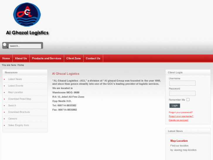 www.alghazallogistics.com