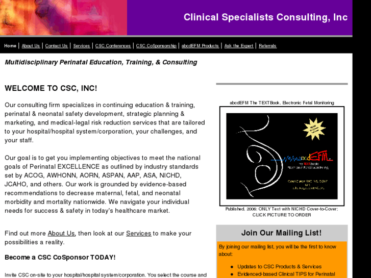 www.cscwebsite.org
