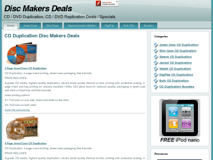 www.discmakersdeals.com