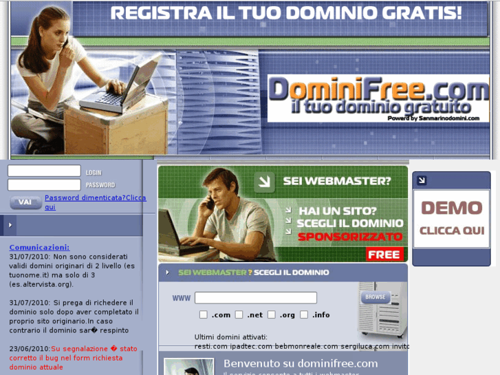 www.dominifree.com