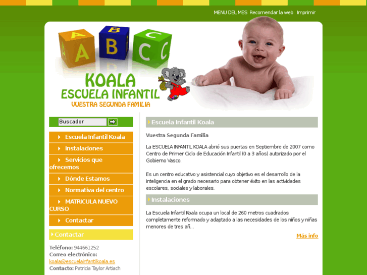 www.escuelainfantilkoala.es