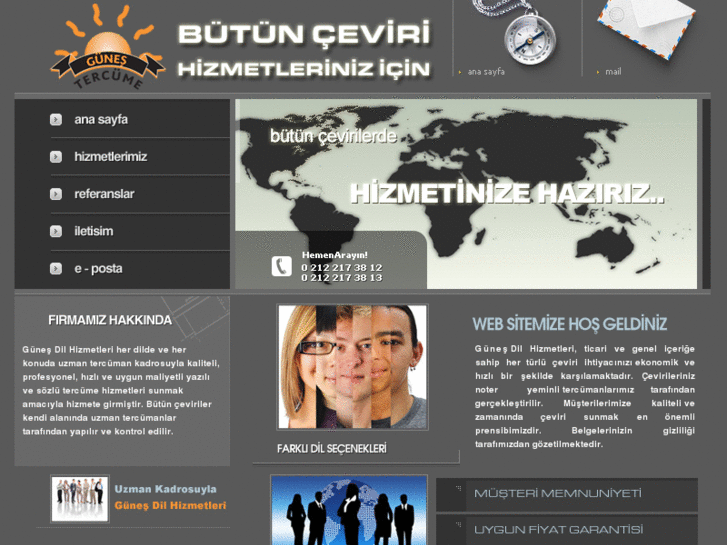 www.gunesdilhizmetleri.com