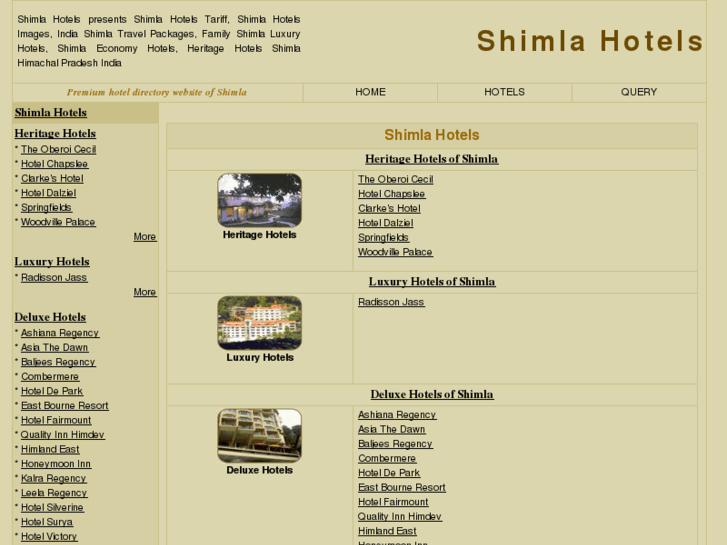 www.hotelsshimla.com