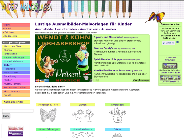 www.kinder-malvorlagen.com