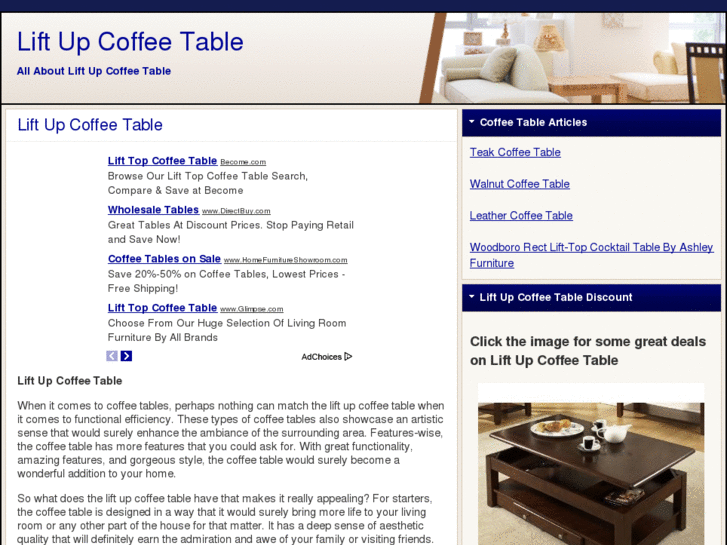 www.liftupcoffeetable.org