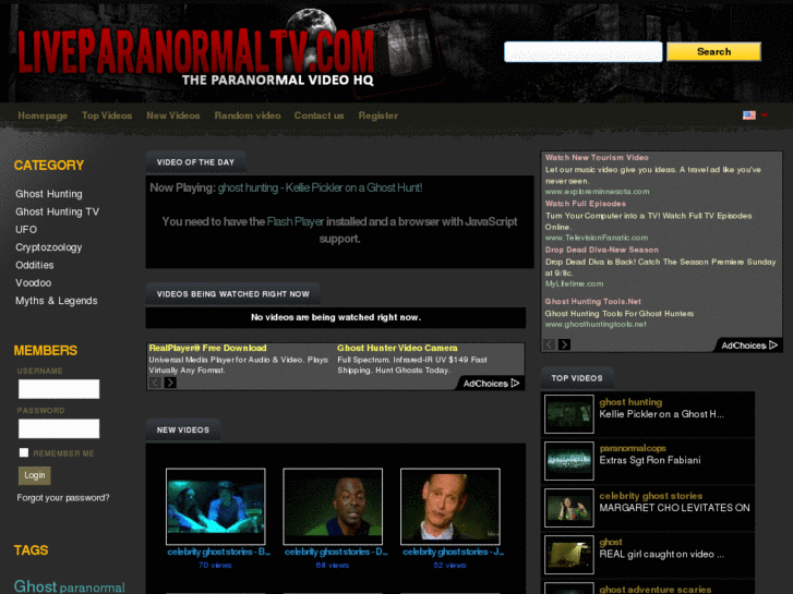 www.liveparanormaltv.com