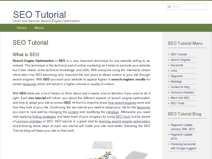 www.seo-tutorial.net