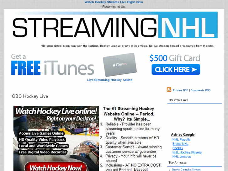 www.streamingnhl.com