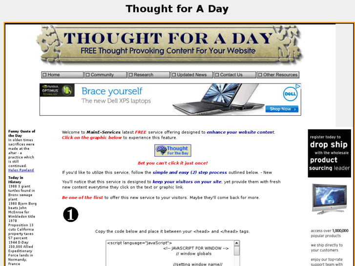 www.thoughtforaday.com