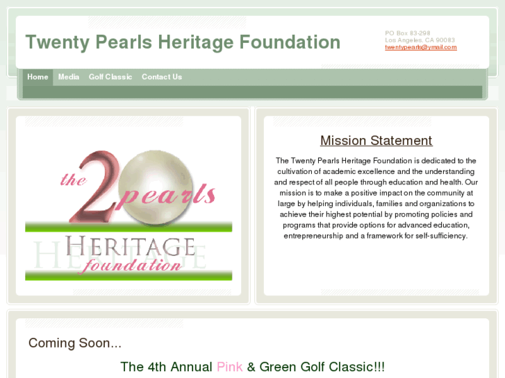 www.20pearlsfoundation.org