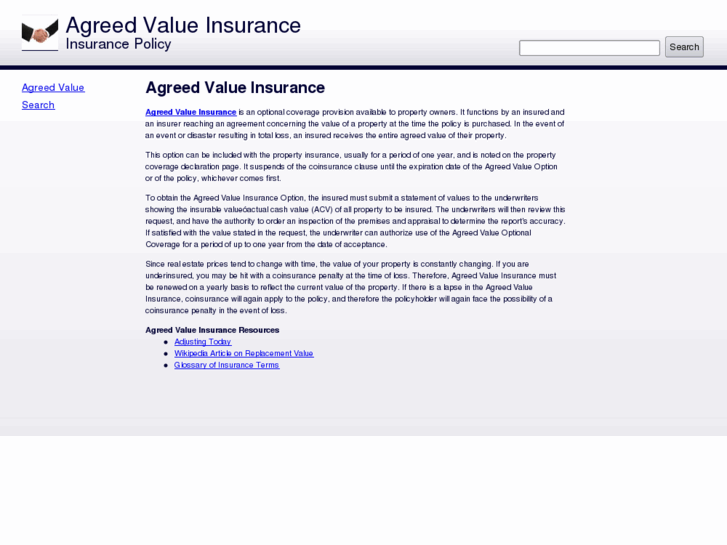 www.agreedvalueinsurance.com