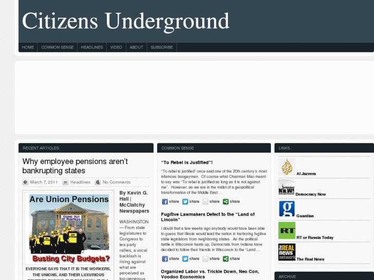 www.citizensunderground.com