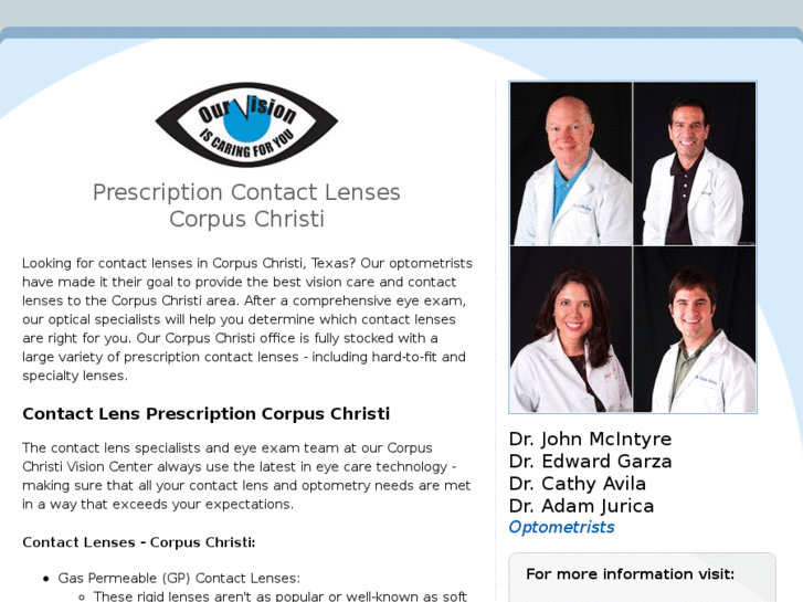 www.contactlensprescriptioncorpuschristi.com