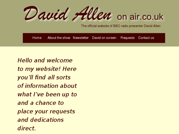 www.davidallenonair.co.uk