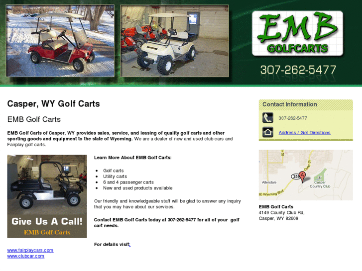 www.embgolfcarts.net