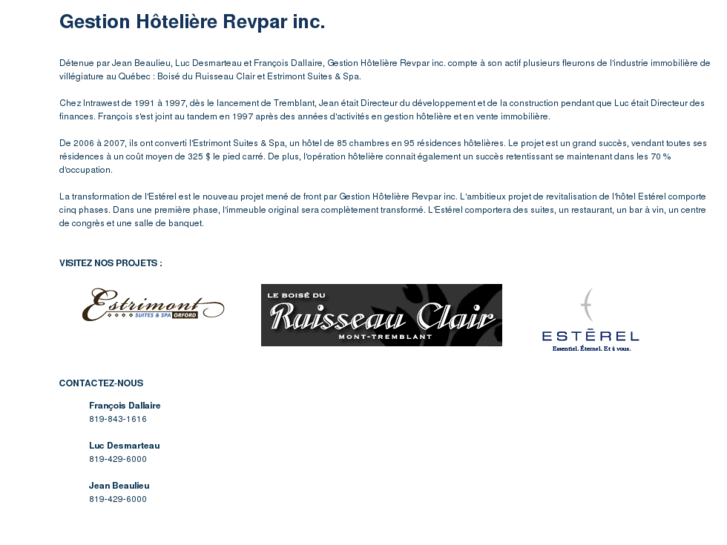 www.gestionrevpar.com