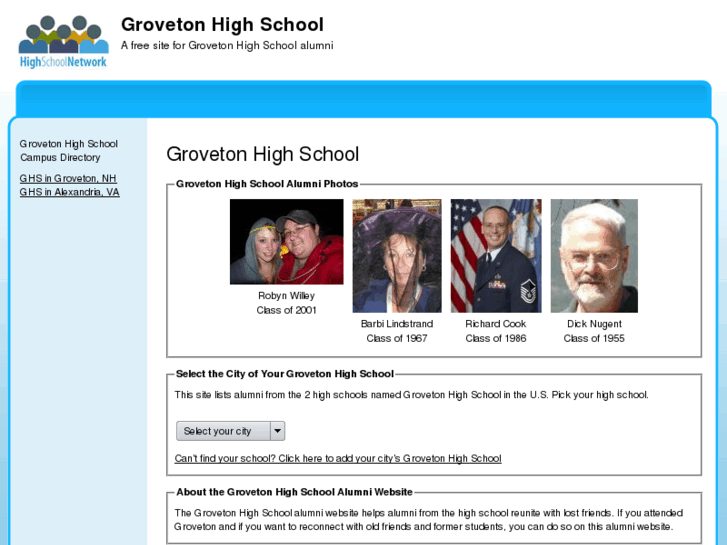 www.grovetonhighschool.org