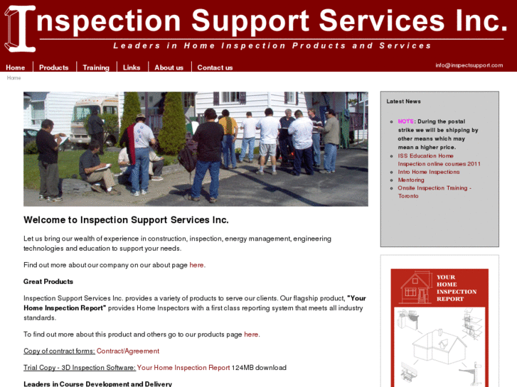 www.inspectionsupportservices.com