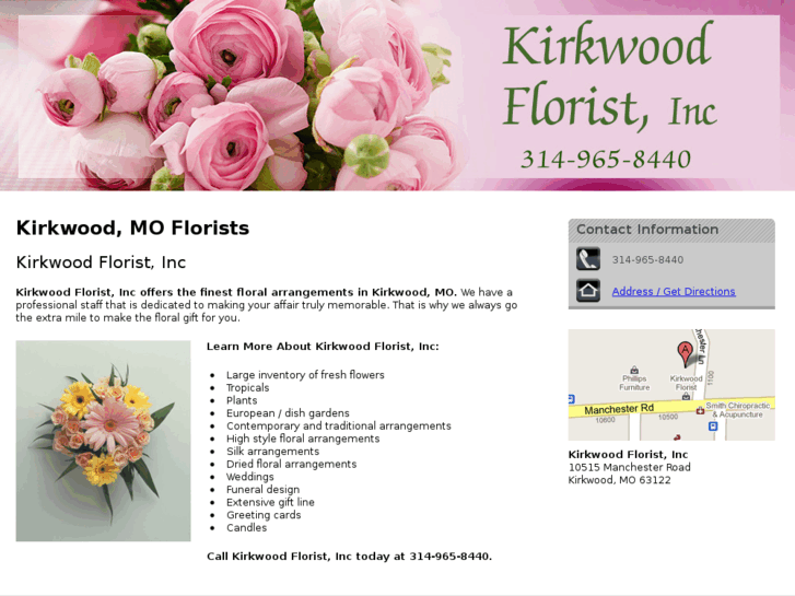 www.kirkwoodweddingflorist.com