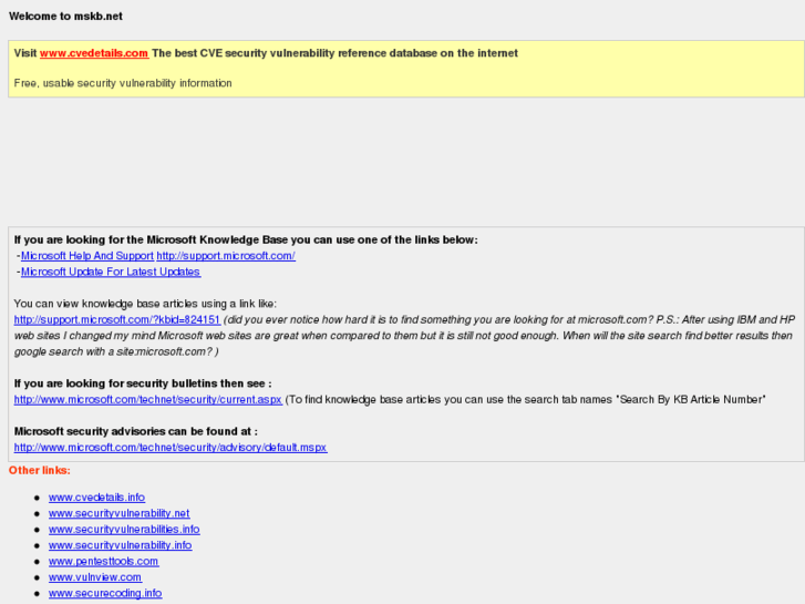 www.mskb.org