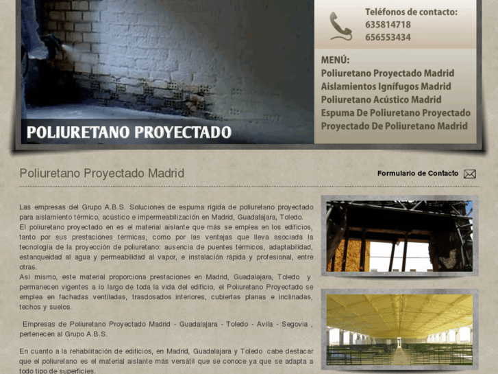 www.poliuretanoproyectadomadrid.com