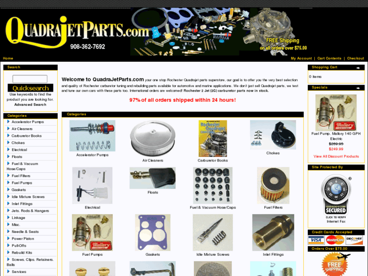 www.quadrajetparts.com