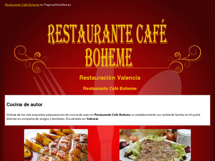 www.restaurantecafeboheme.net